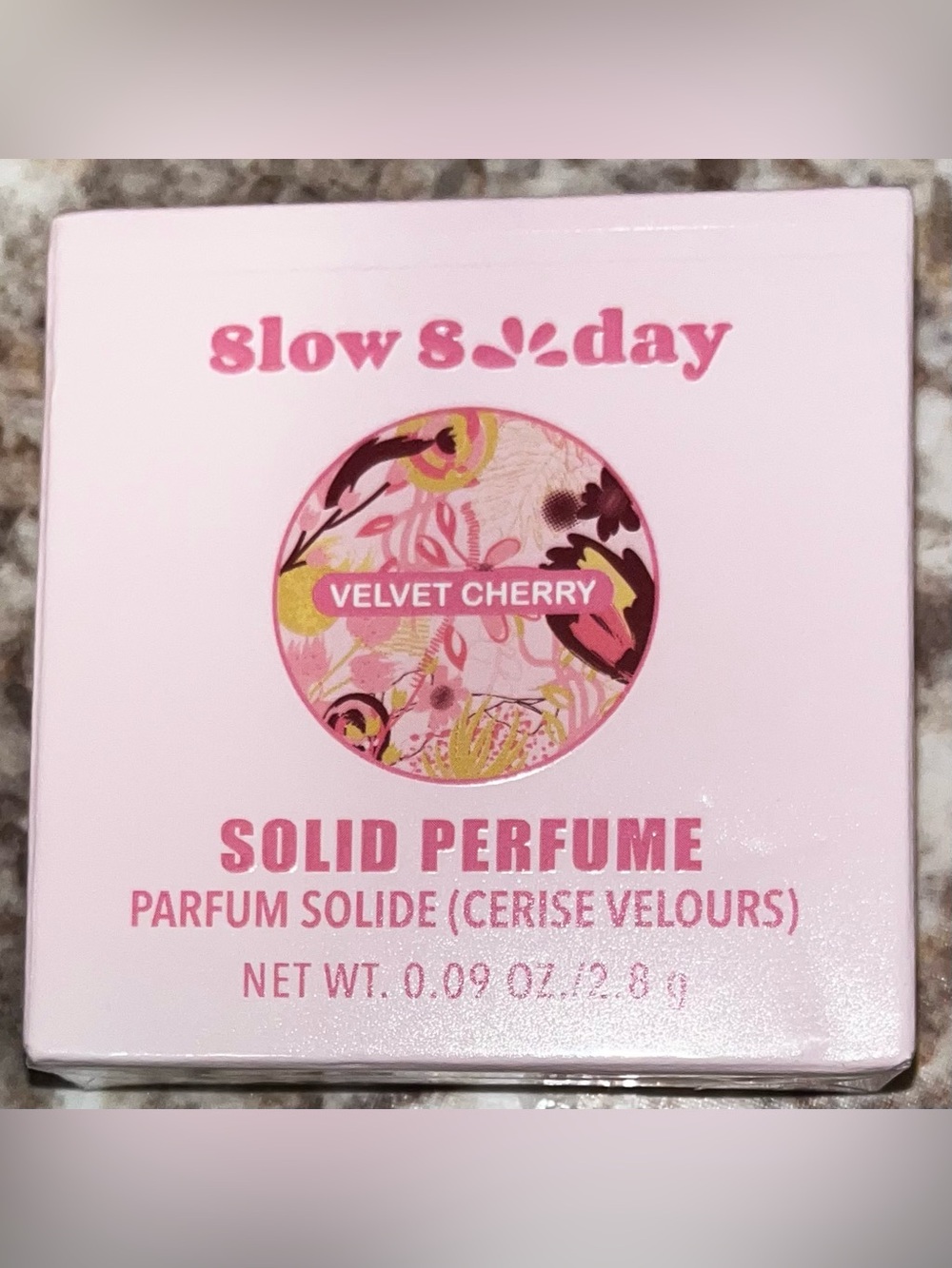 Slow Sunday Velvet Cherry Solid Perfume.09oz.